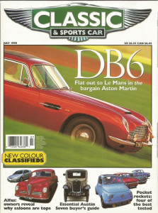 CLASSIC & SPORTSCAR 1998 JULY - POCKET ROCKETS, DB6, JENSEN-HEALEY